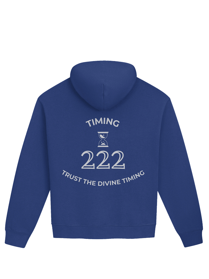 Unisex Premium Oversized Hoodie - 222 — Trust the divine timing product image (1)