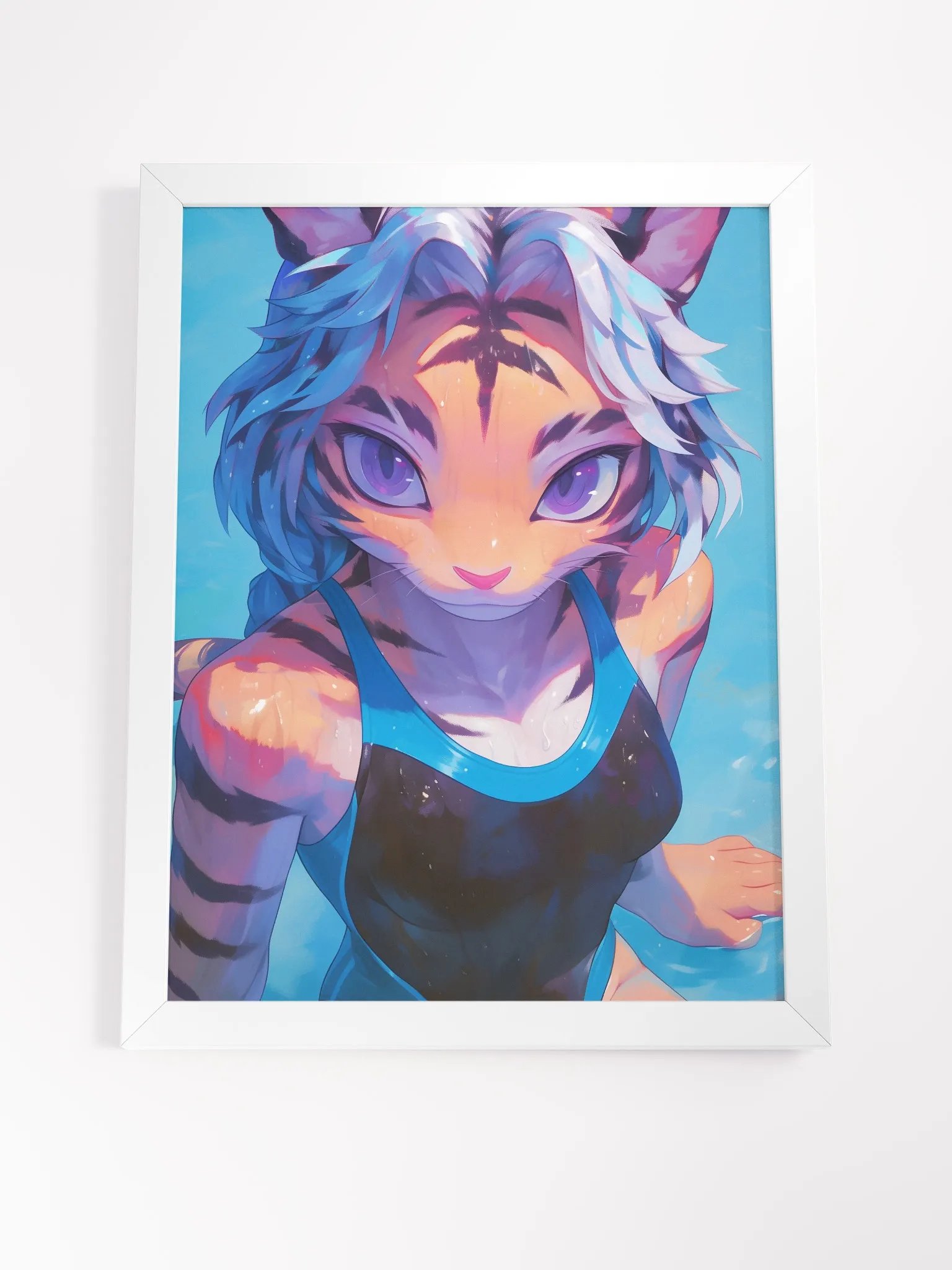 Tigeress Muse - Framed Art Poster product image (7)