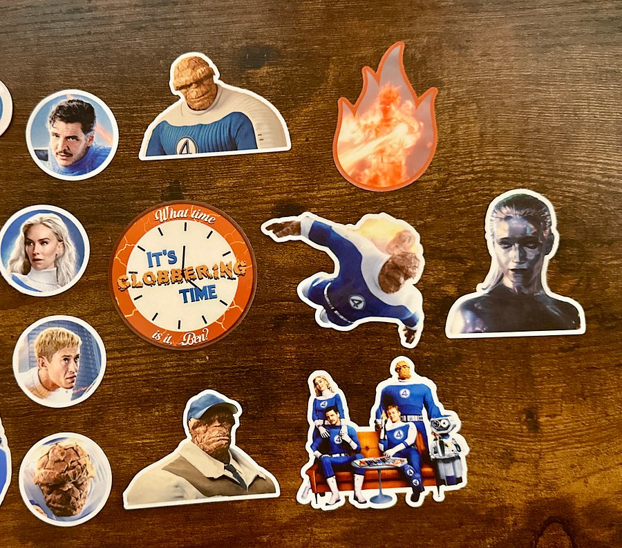 Fantastic 4 Stickers product image (3)