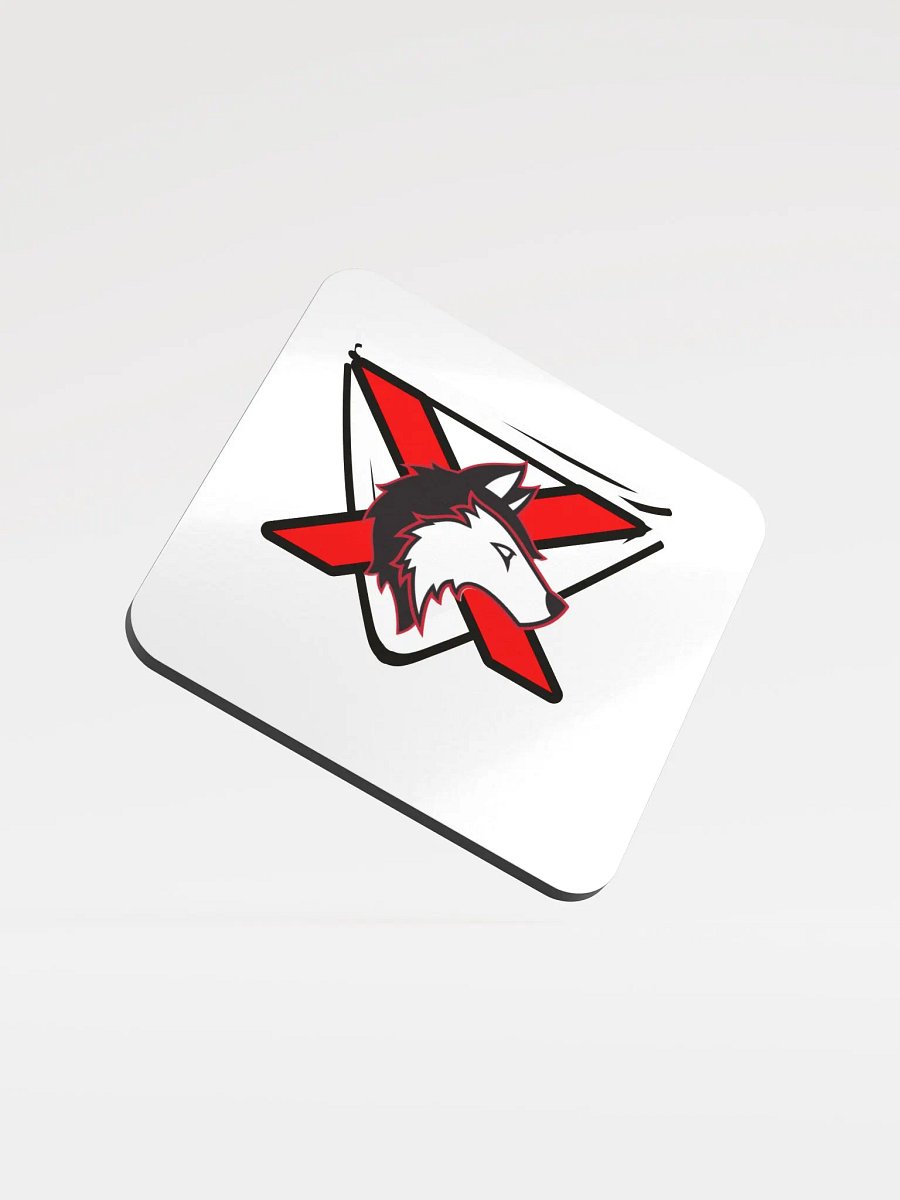 AlphaXSynergy Glossed Cork Coaster product image (1)