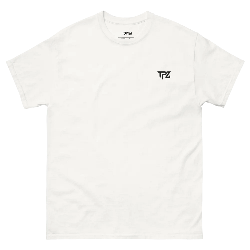 TPZ New Beginning (WHITE EMBROIDERED T-SHIRT)