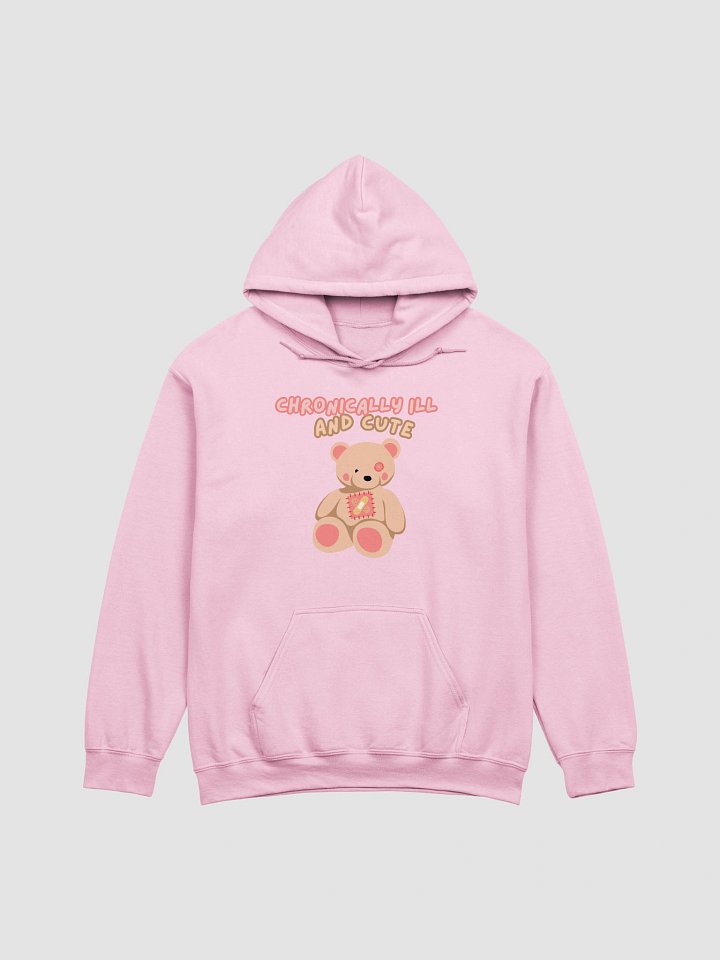 Valentine's Teddy Chronically Ill and Cute Hoodie product image (2)