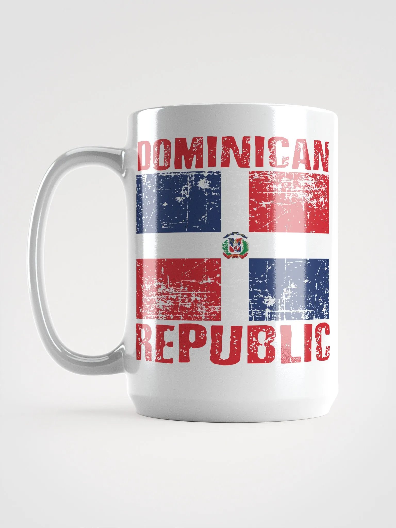 Orgullo Dominicano White Glossy Mug product image (4)