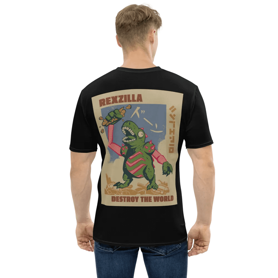 Rexzilla Poster T-Shirt - Black product image (1)