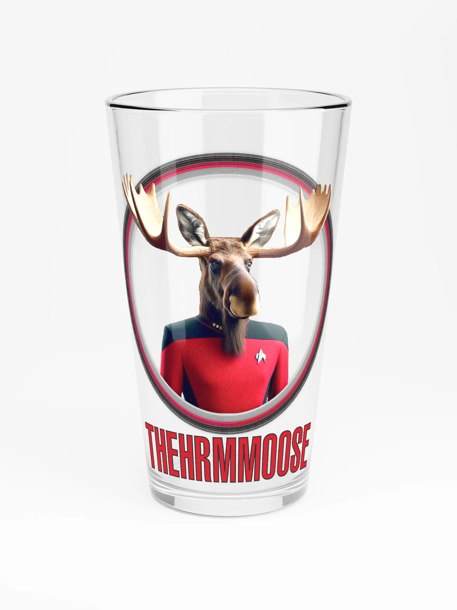 TheHRMMoose Pint Glass product image (3)