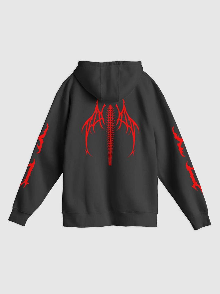 Freak Hoodie Black and Red product image (2)