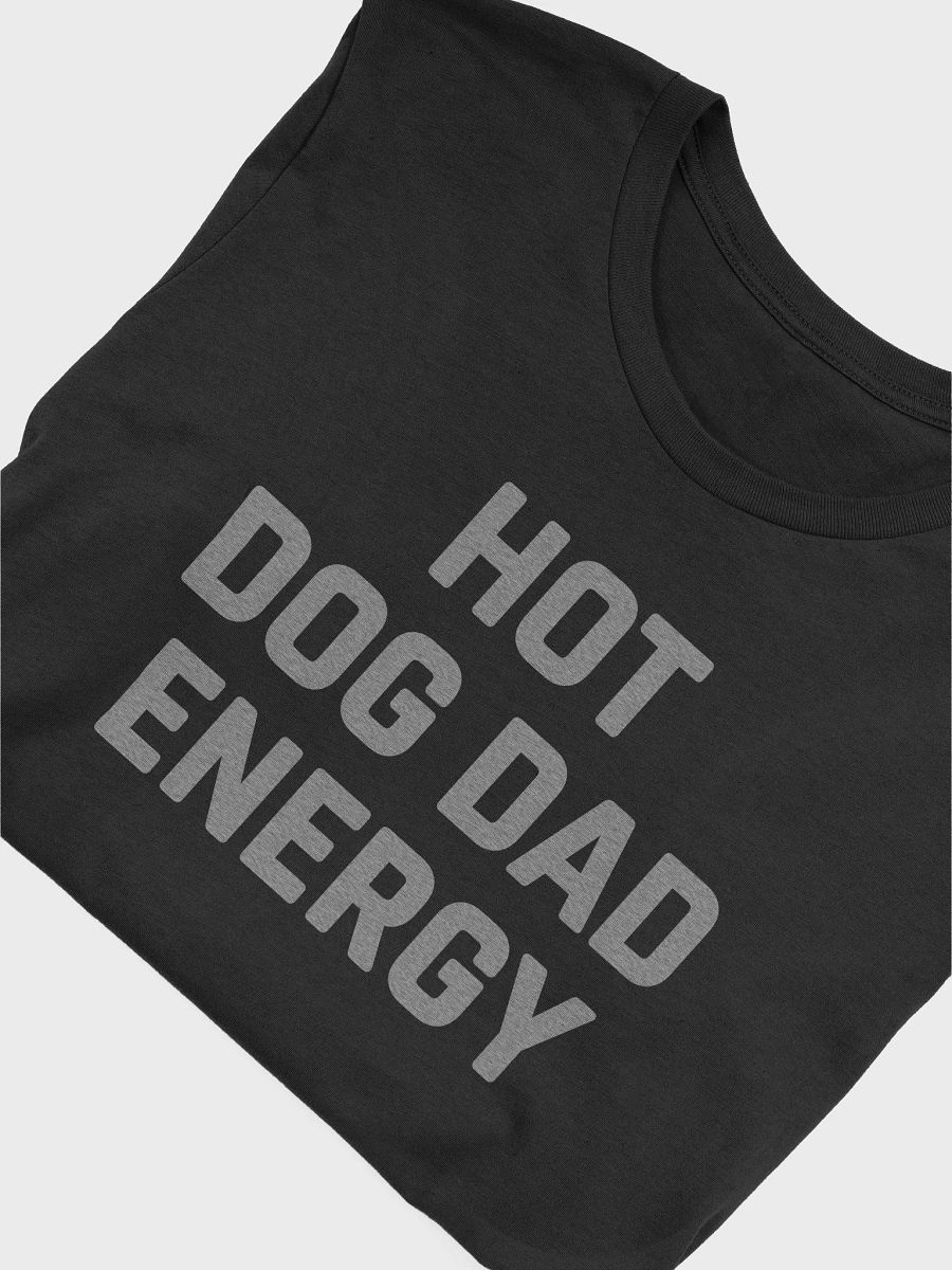 Hot Dog Dad Energy (Grey Heathered Text) product image (5)