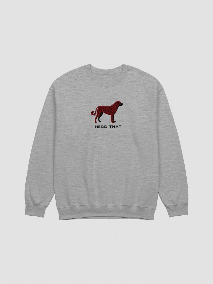 I Herd That Sweatshirt (Embroidered) of an Anatolian Shepherd Dog(Red Brindle) product image (10)