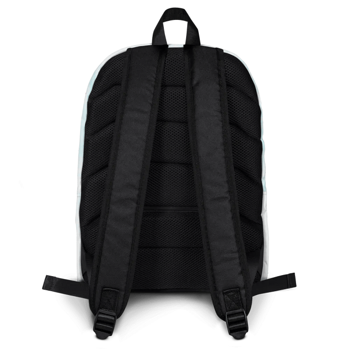 🌊 BOURNE to Backpack – Coastal Cool with BRN.2C.C.™ Vibes 🎒| Pink Logos | Patriotic Pastels product image (2)