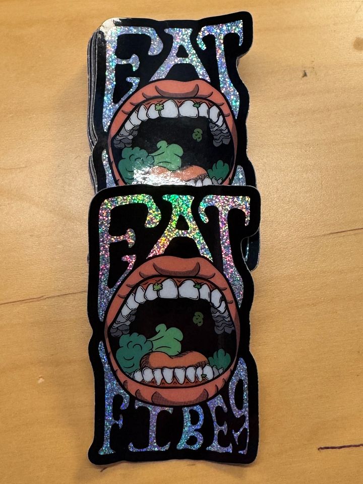 Eat Fiber Sticker product image (2)