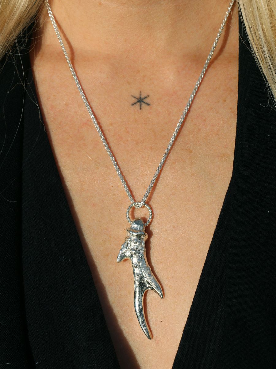 Witch's Antler Necklace - Sterling Silver product image (3)