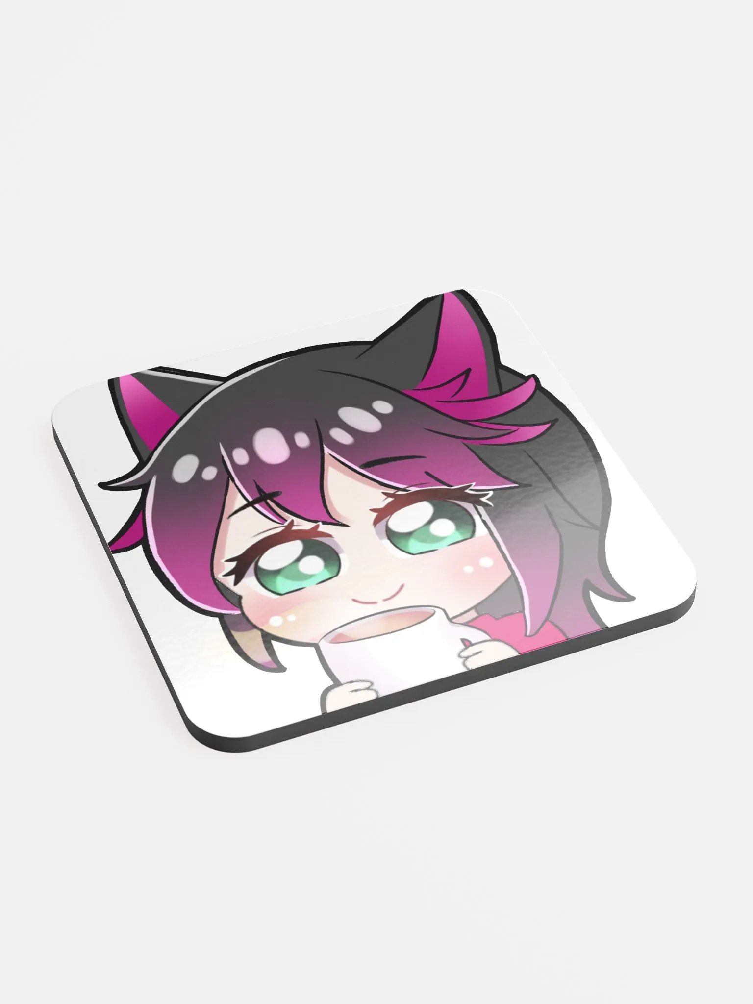 DJ Megu Hot Drink Coaster product image (2)