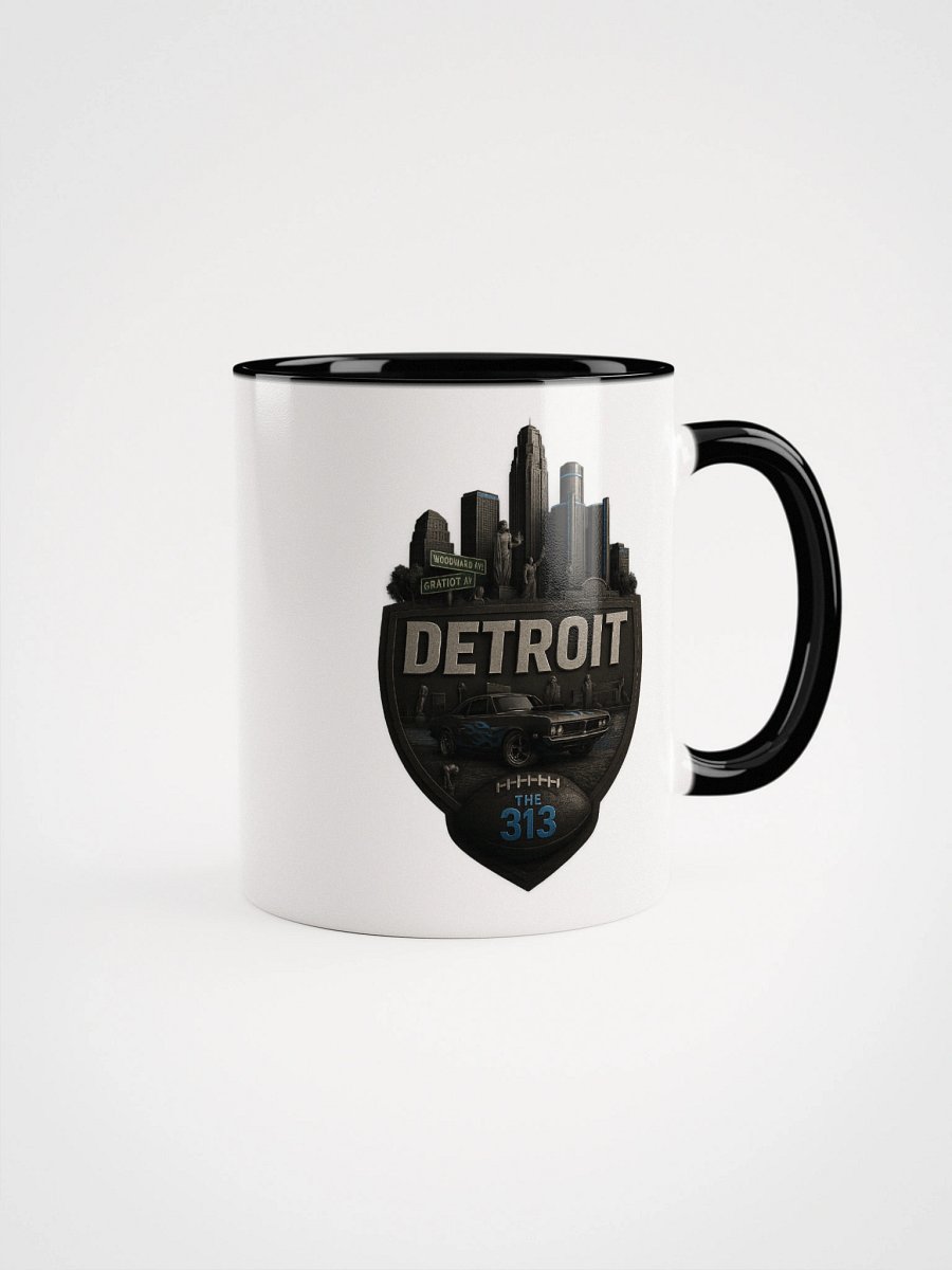Detroit Skyline Ceramic Mug product image (1)
