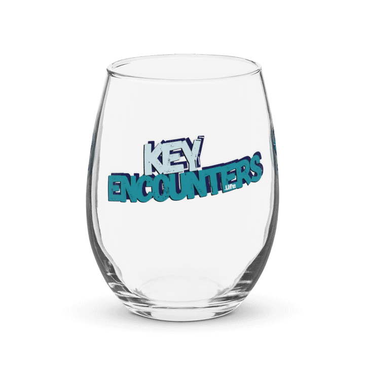 Cheers to Elegance: Key Encounters Stemless Wine Glass product image (1)