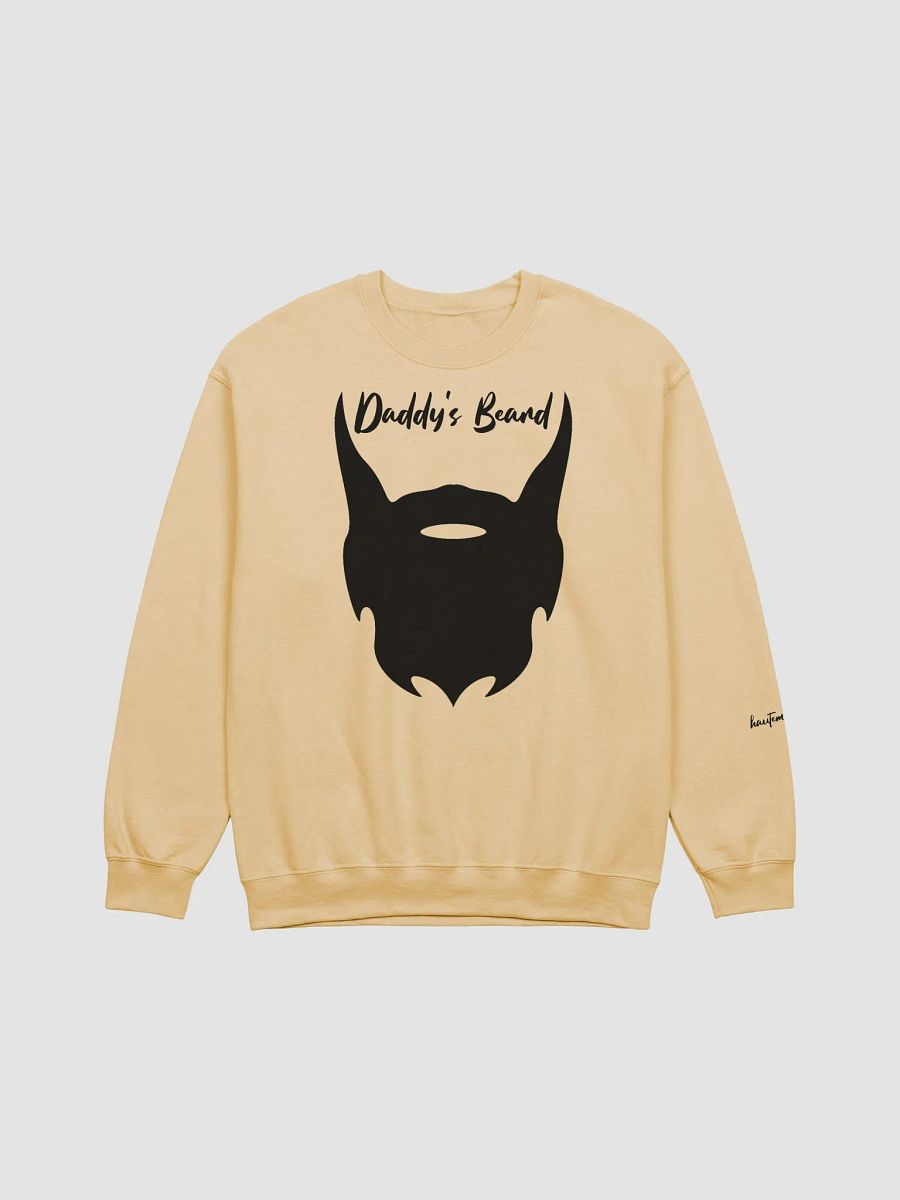 daddy's beard crewneck (black) product image (4)