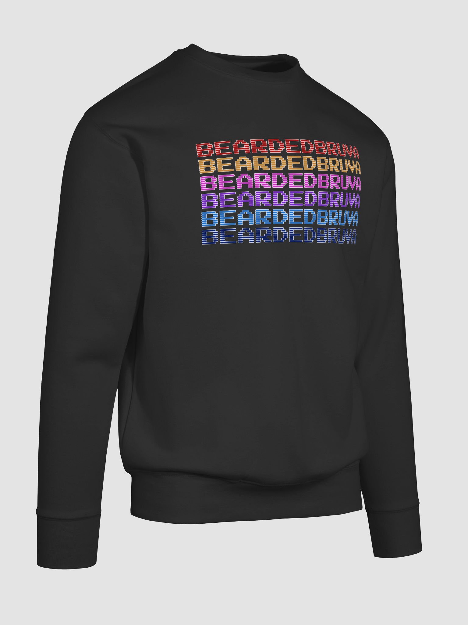 BeardedBruva Color Grid Sweatshirt product image (66)