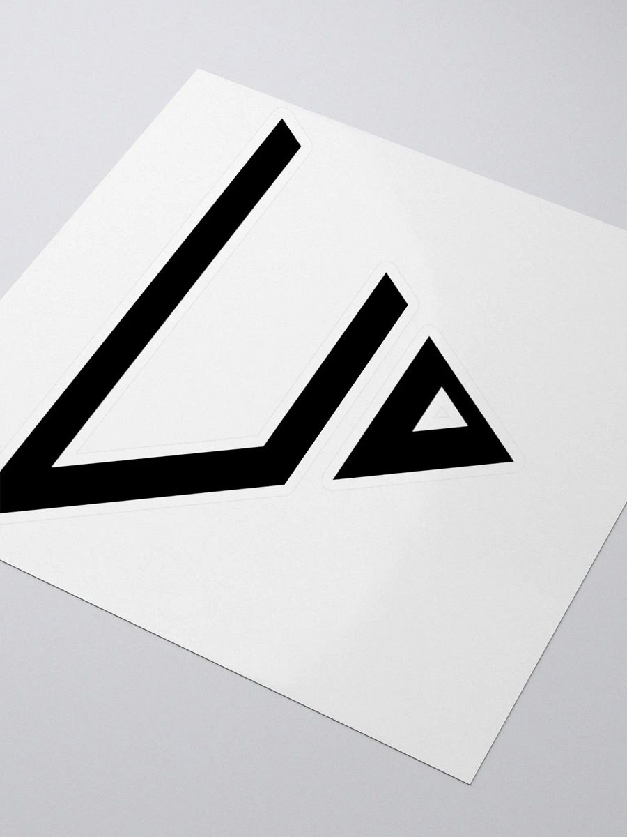 CraytoX Logo Stickers - Black product image (8)