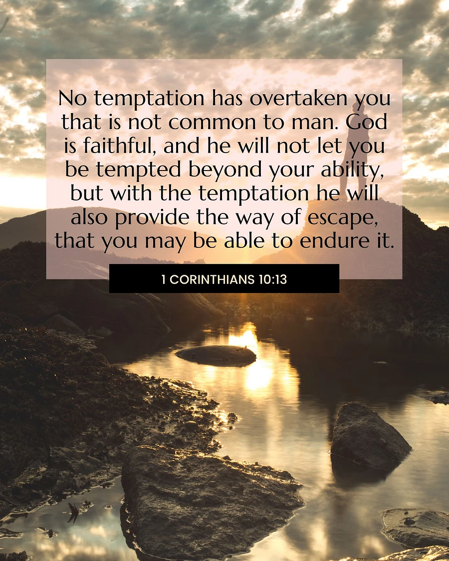 1 Corinthians 10:13 Printable product image (4)