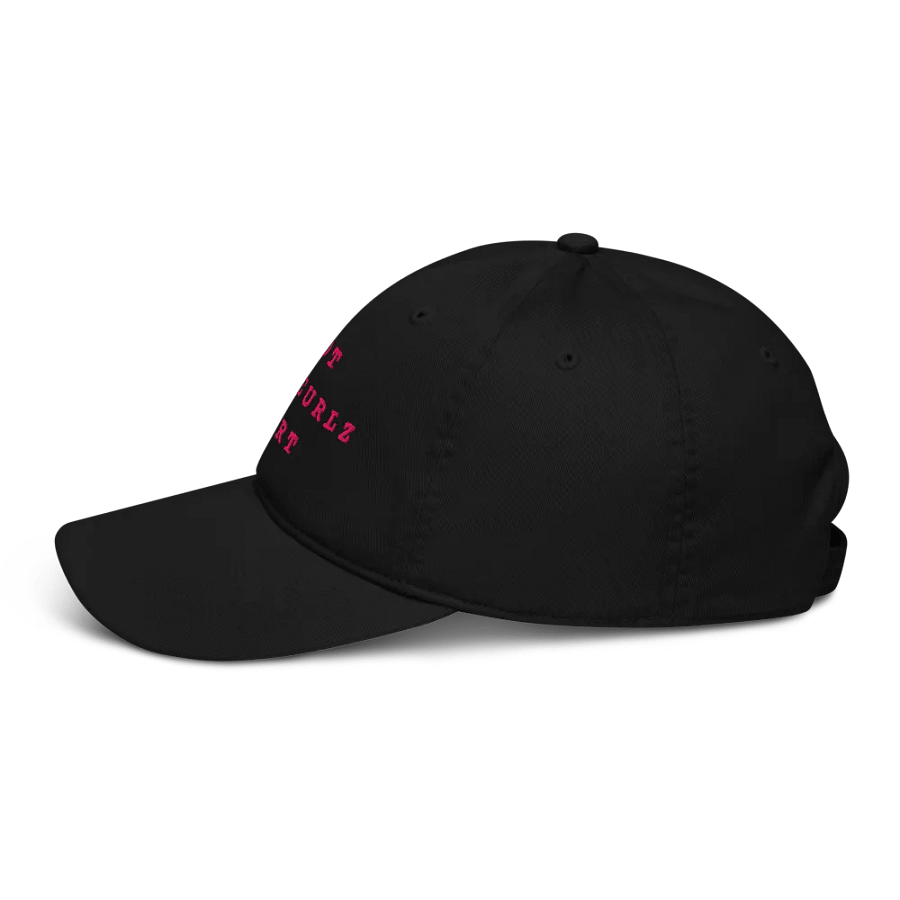 HOT GIRLS REPORT in steno- Organic Cotton Dad Cap (Pink) product image (3)