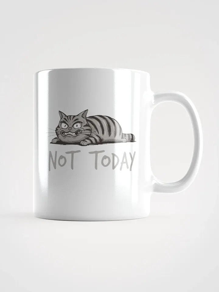 Not Today Mischief Cat Mug product image (1)