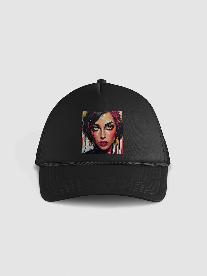 Vibrant Femme Artistic Trucker Hat product image (1)