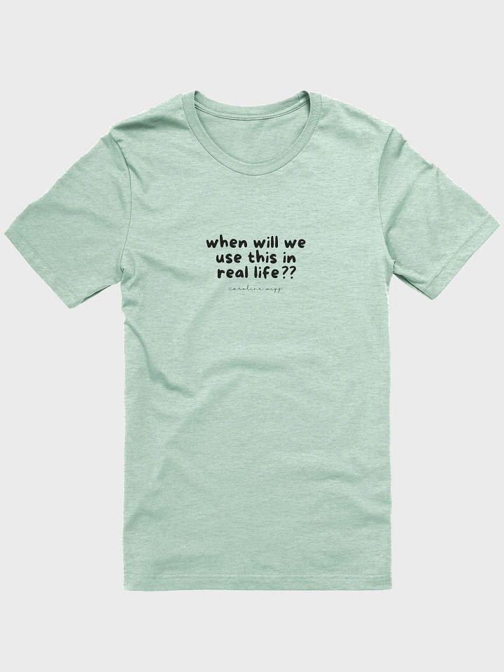 Real Life T Shirt - Light Colours product image (1)