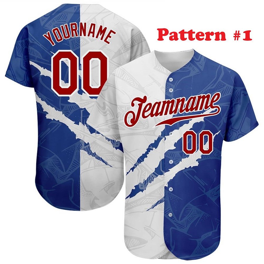 Authentic Baseball Jersey, Custom Baseball Jersey, Personalized Sport Jersey, Army Multi Colorful and Pattrens product image (187)