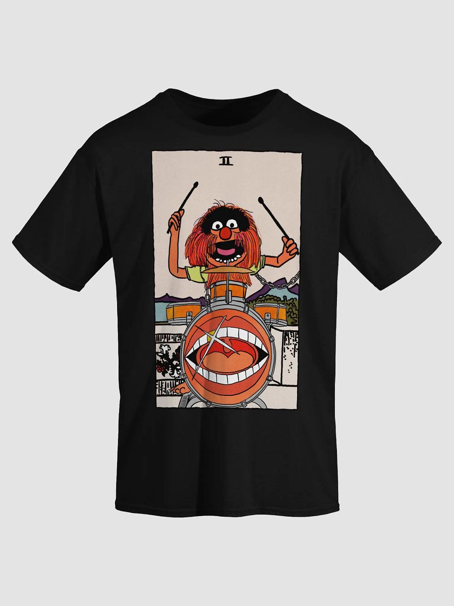 Animal Two of Wands Tarot Card Shirt product image (11)