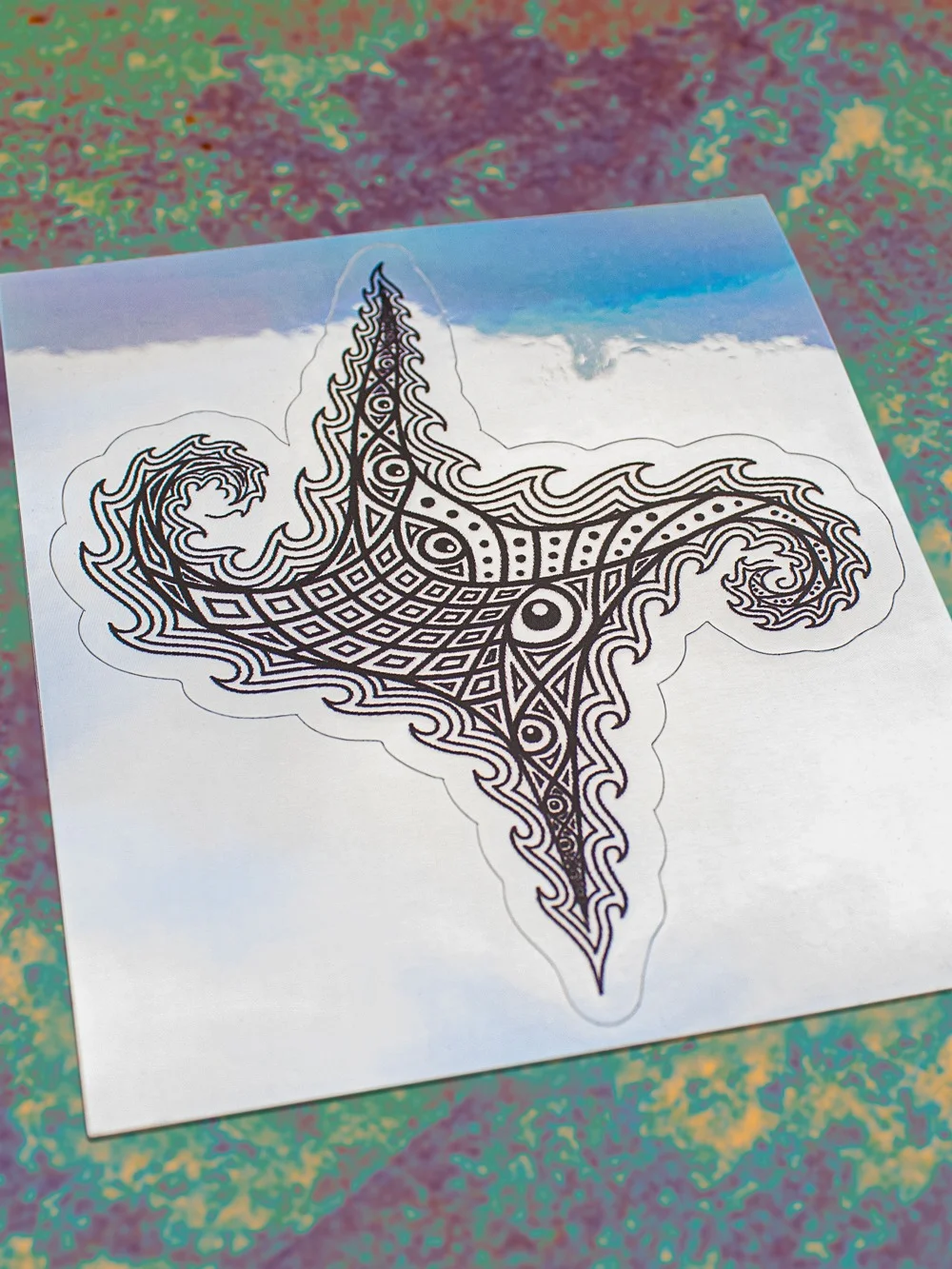 Infinite Eyes Realize – Holographic Kiss-Cut Sticker product image (1)