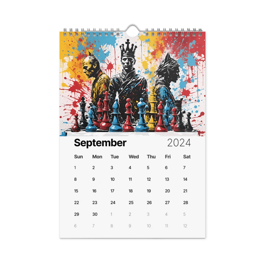 Chess Calendar 2024 product image (7)