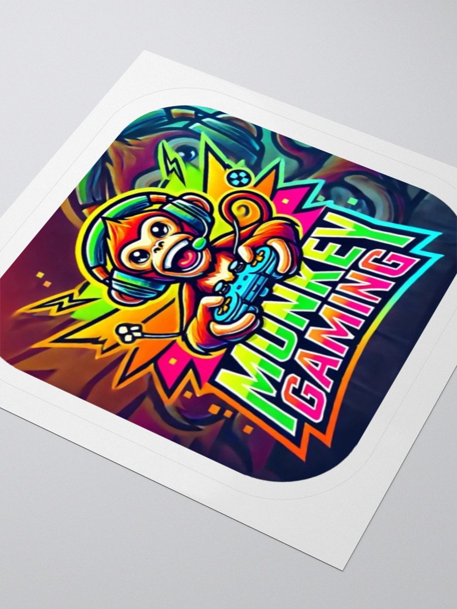 🎮🐒 Monkey Gaming – Peel, Stick, Game! 🐒🎮 product image (9)