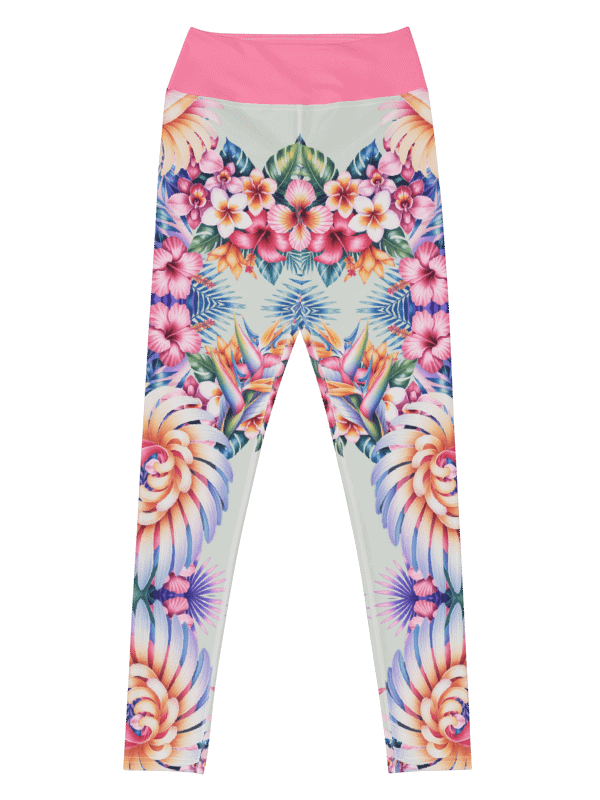 Hawaiian flora-yoga leggings product image (3)