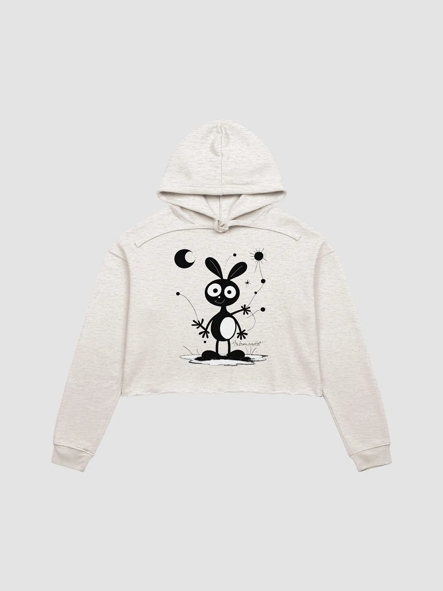 Bella+Canvas Fleece Crop Hoodie product image (2)