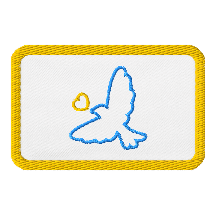 Show Support for Ukraine Embroidered Patch product image (1)