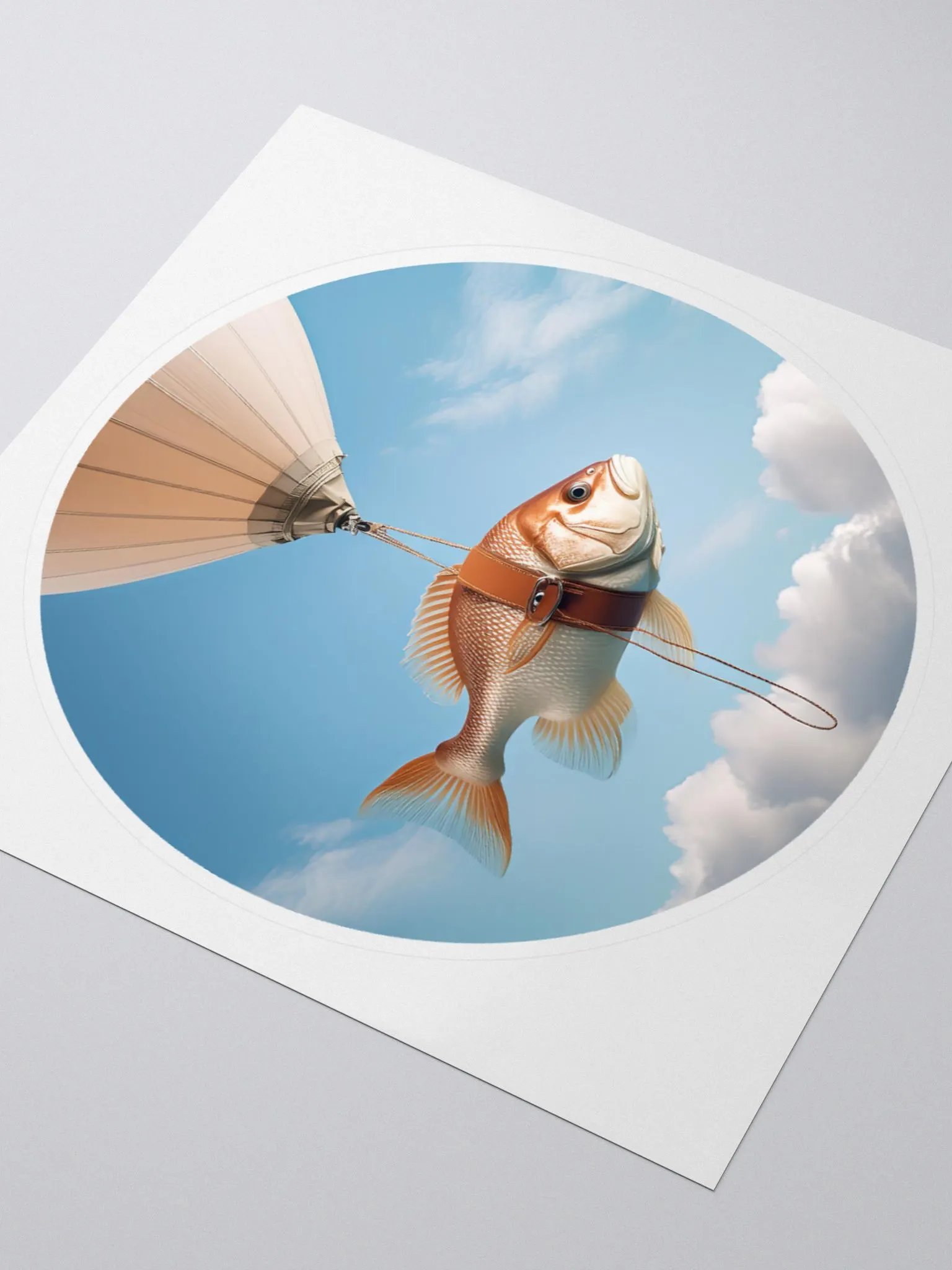 Fish No. 02 Vinyl Sticker product image (3)