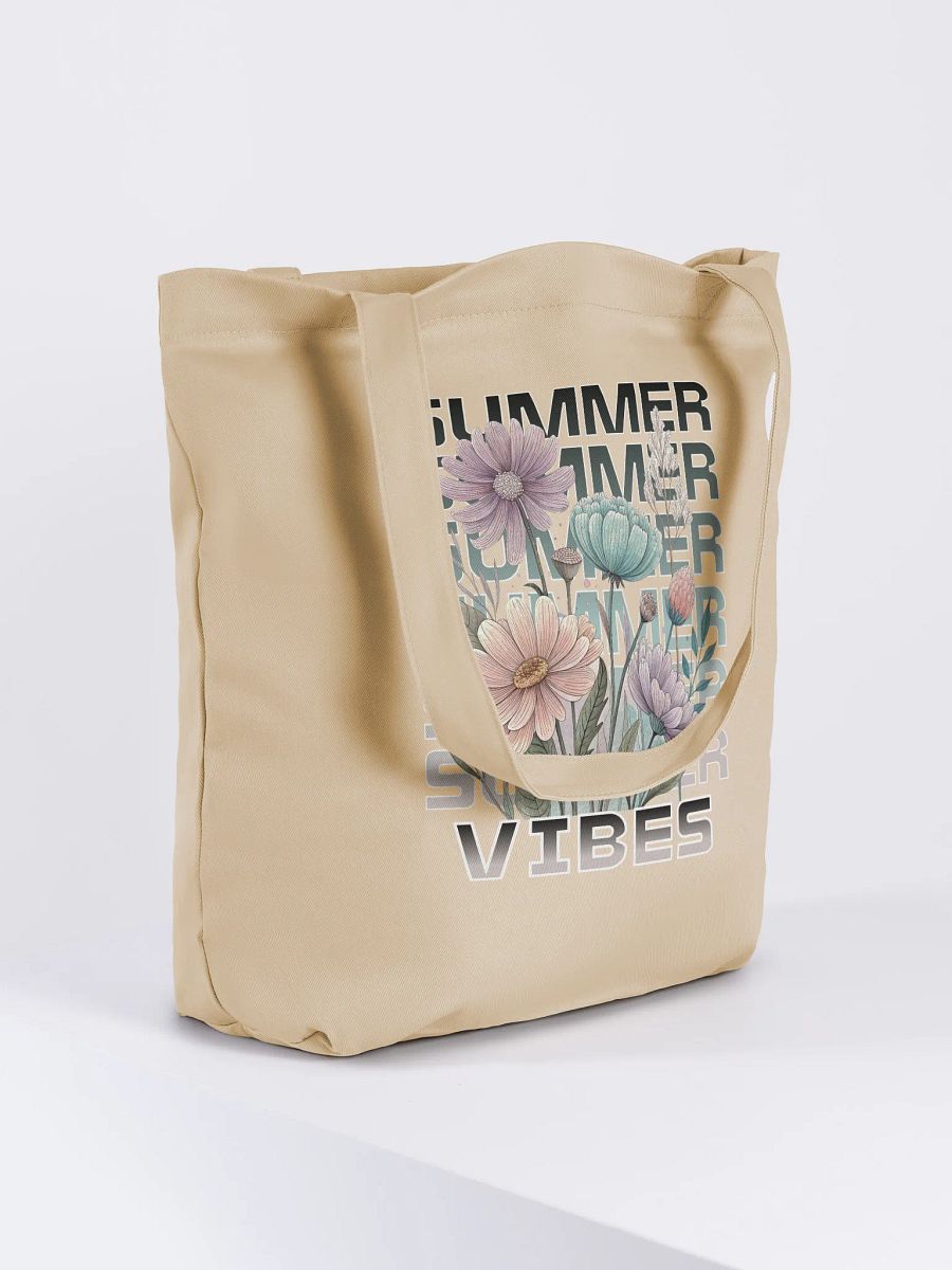 Summer Vibes Boho Flowers Blooms Eco Tote product image (4)