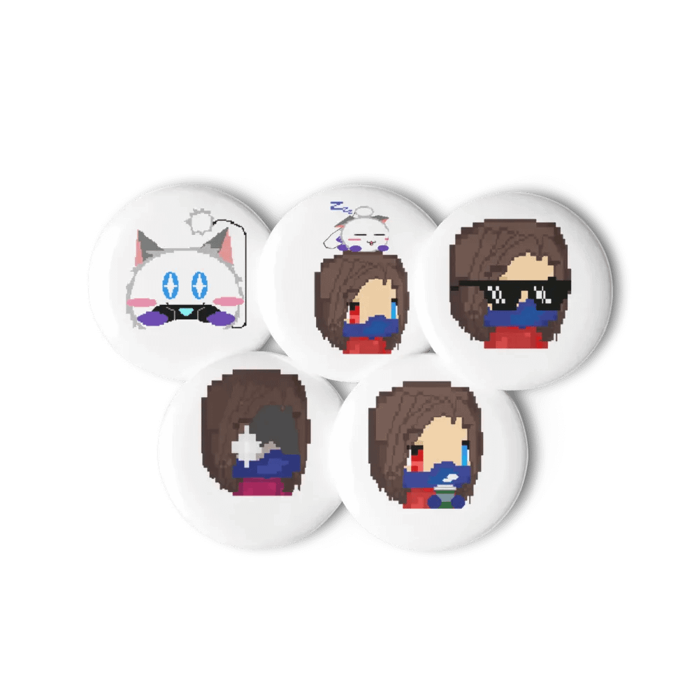 Cas and Kedama Pin Set product image (11)