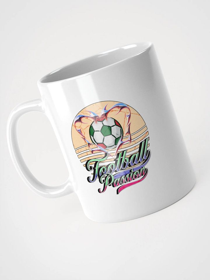 Passion Football Soccer White Mug product image (2)