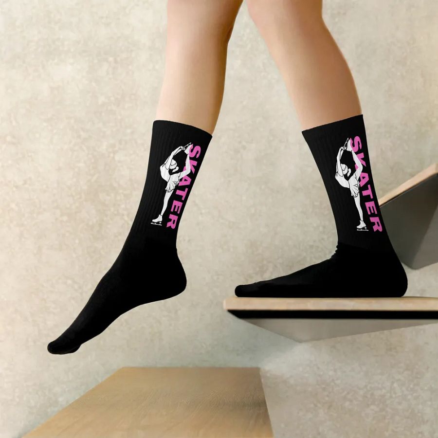 Black SKATER Socks product image (8)