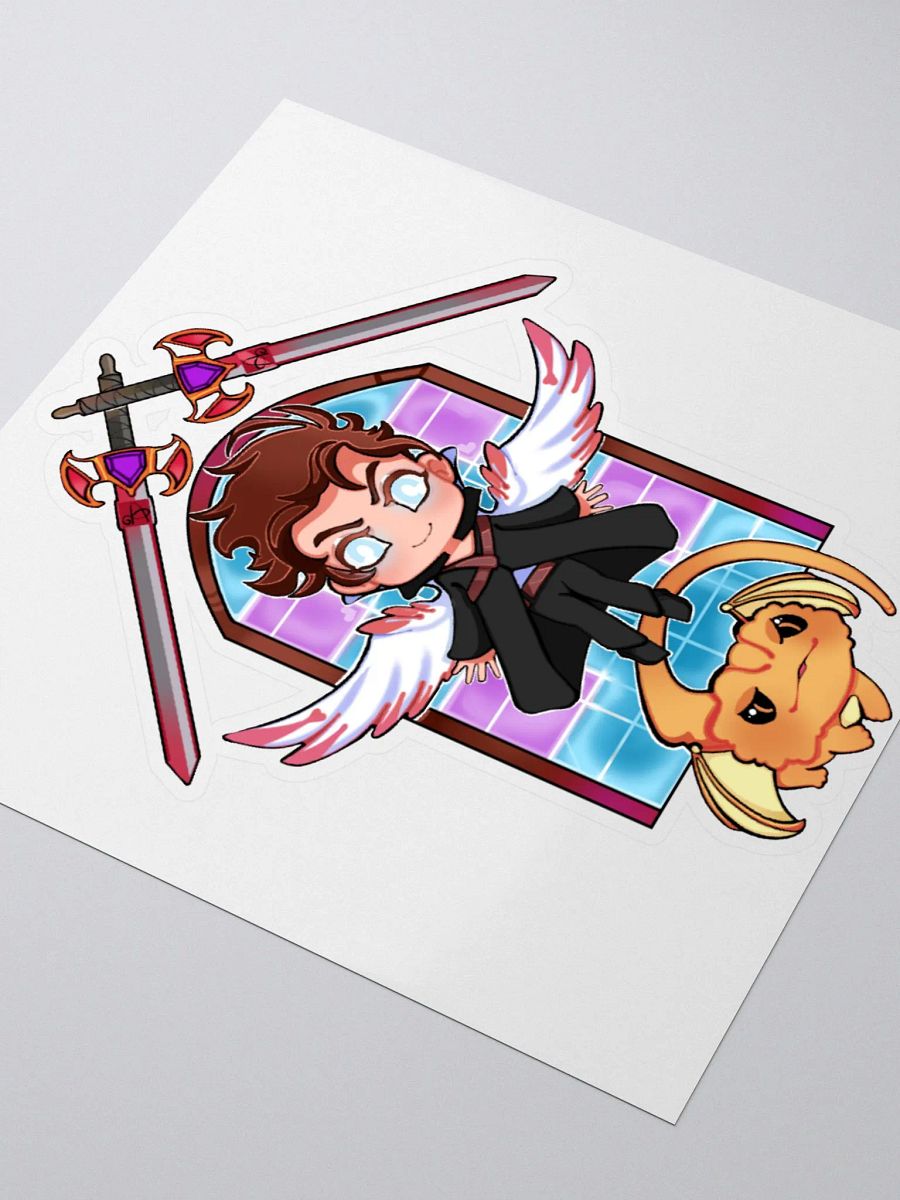 The Adorable Warrior Duo Sticker product image (7)