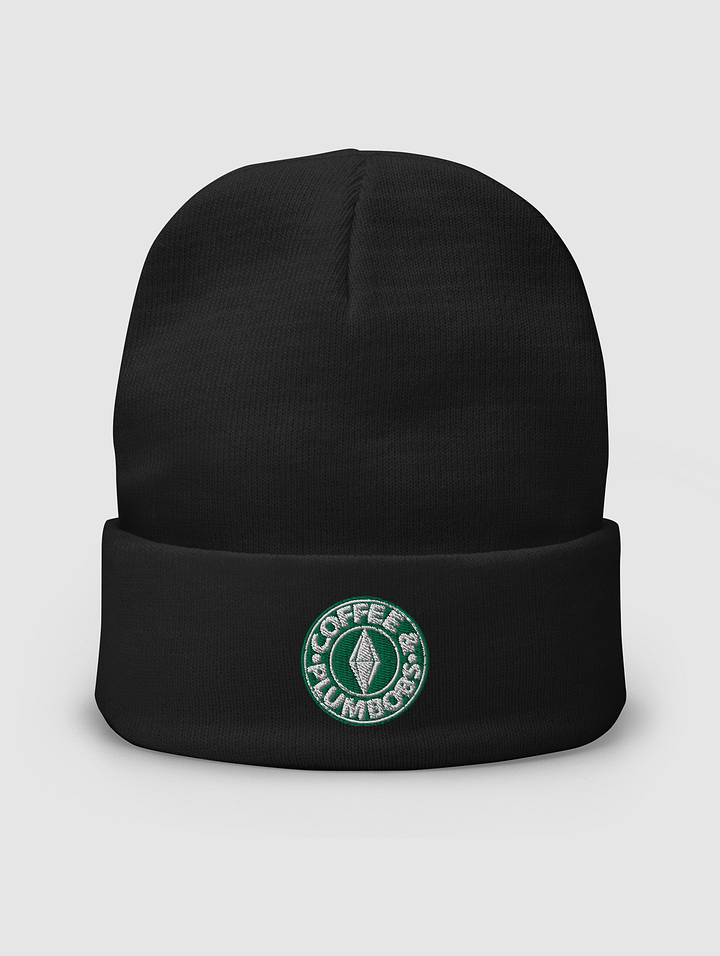 Coffee & Plumbobs Embroidered Beanie product image (1)