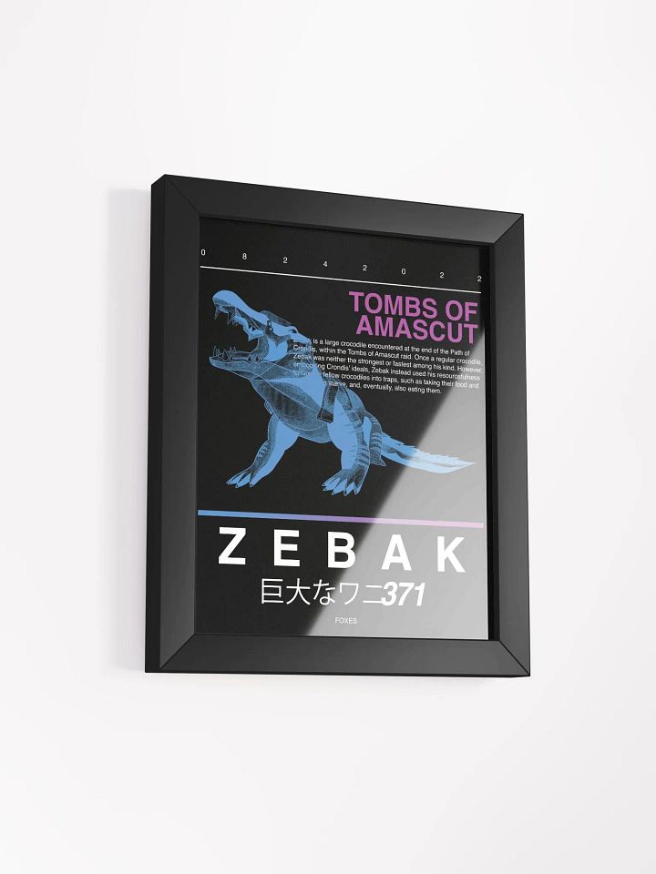 Zebak - Framed Print product image (2)