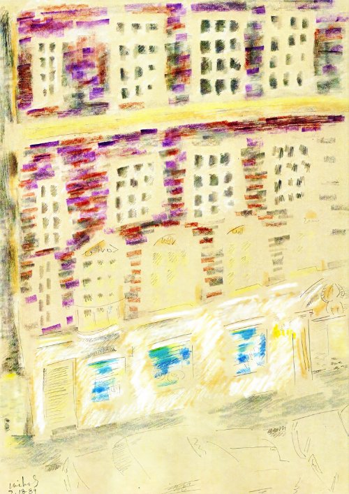West 55th, Manhattan, NY 07.18.89 print product image (1)
