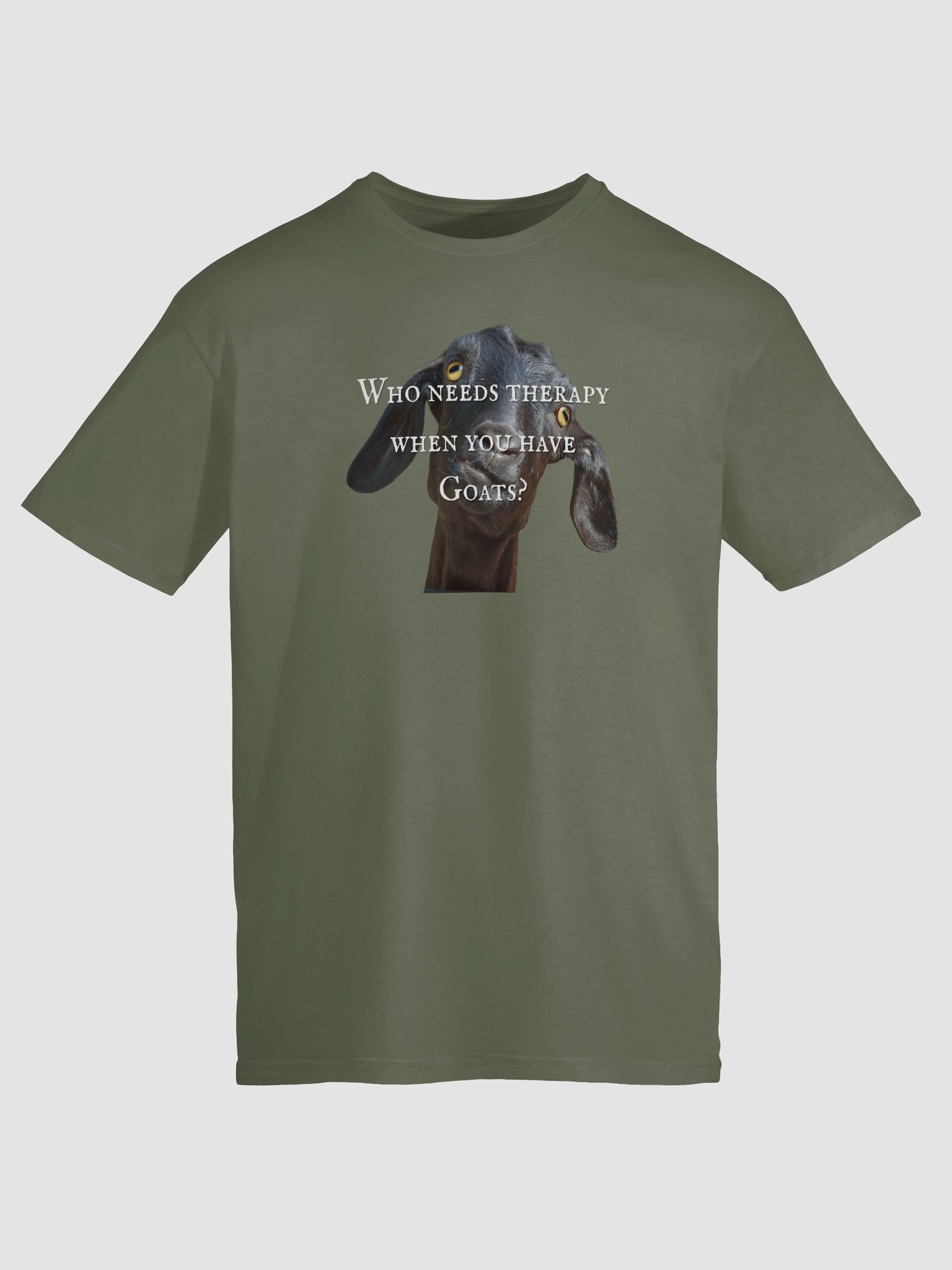 Goat Therapy Unisex T-Shirt product image (129)