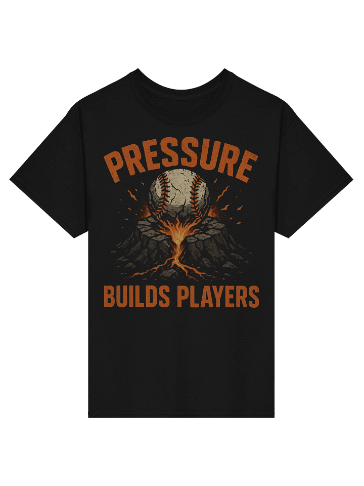 Pressure Builds Players Baseball Tee product image (1)