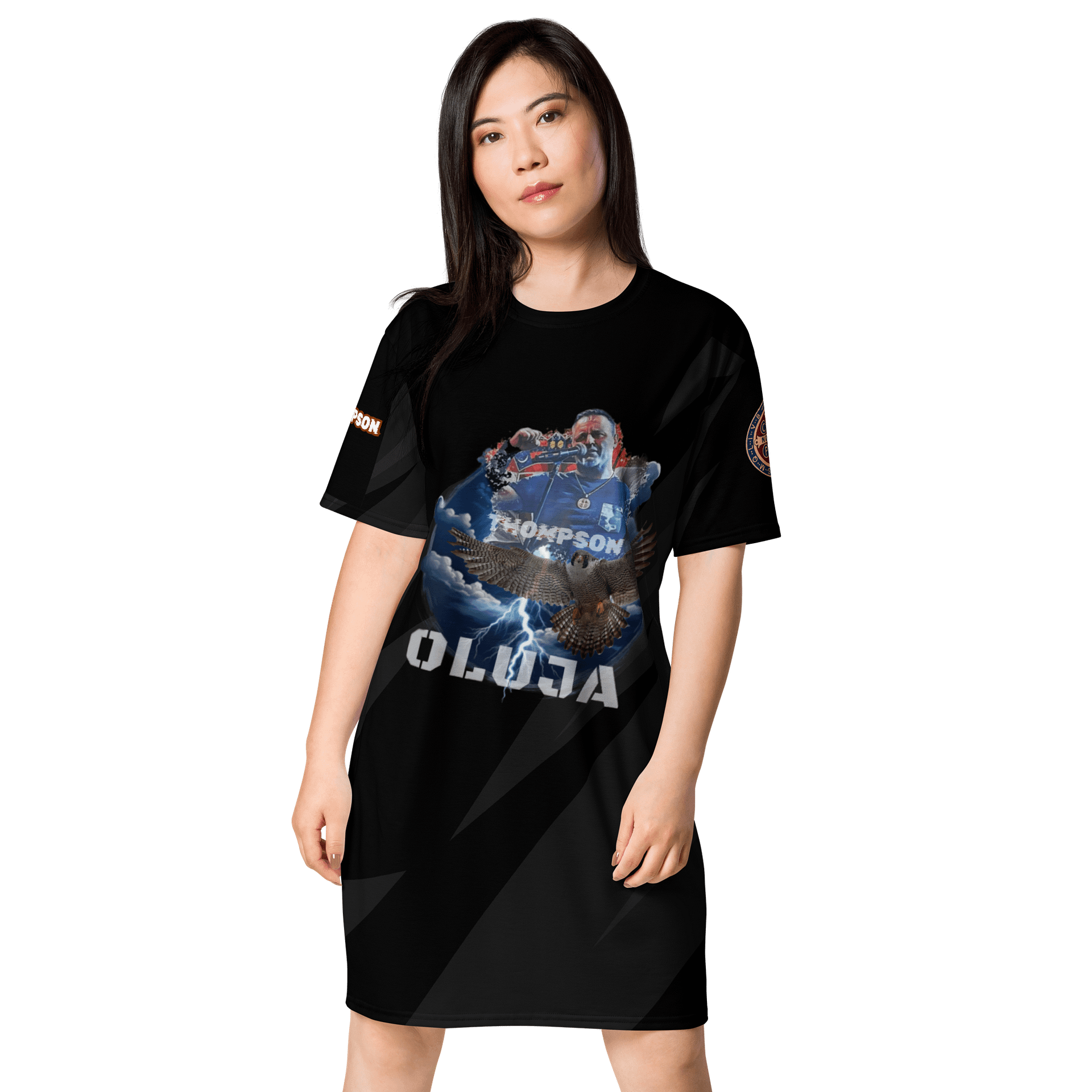 Urban Vibes All-Over T-Shirt Dress Thompson Oluja product image (1)