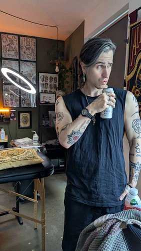 Always a good time for some new Ink by @alber.haupt 🙏
So many more plans, so much free skin still. There shall be more! 🦖 #ta...