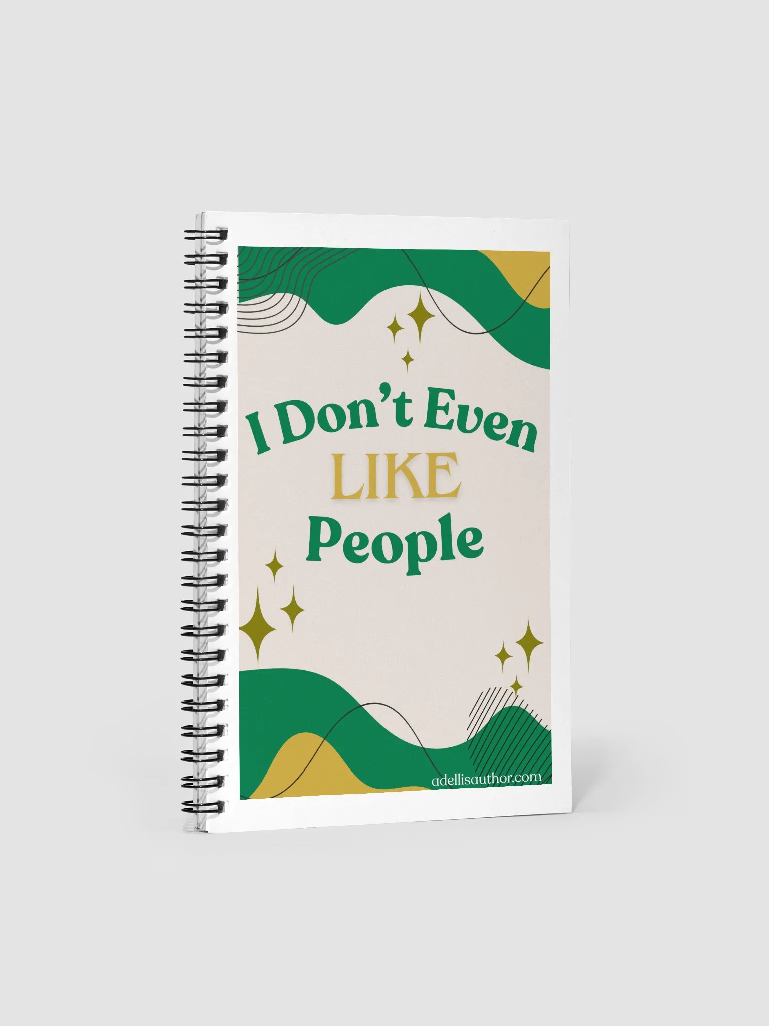 I Don't Even Like People - Spiral Notebook product image (1)