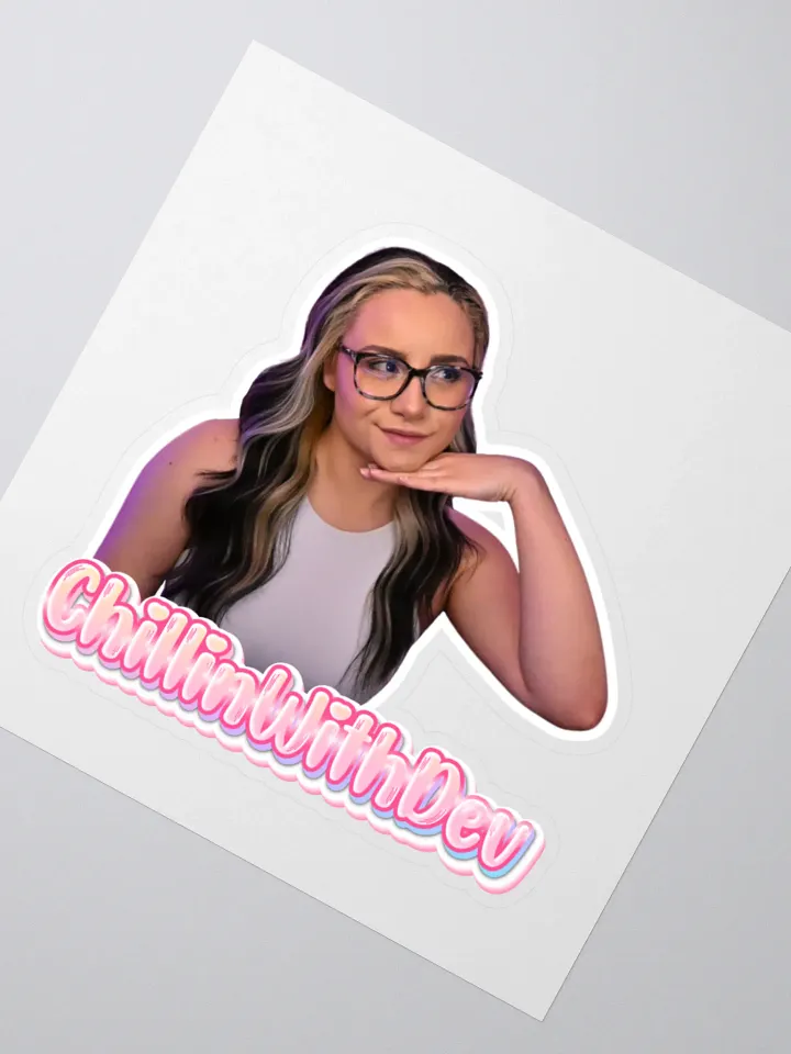 ChillinWithDev *NEW PFP* Sticker product image (2)