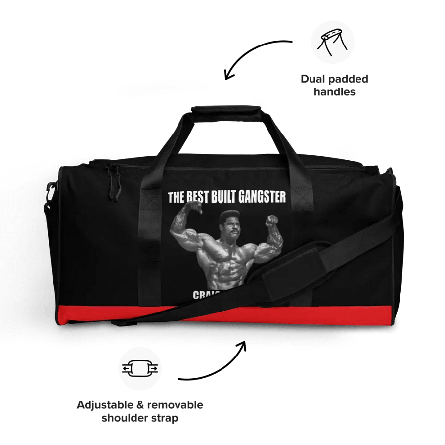 The Best Built Gangster Craig Monson Gym Bag product image (12)